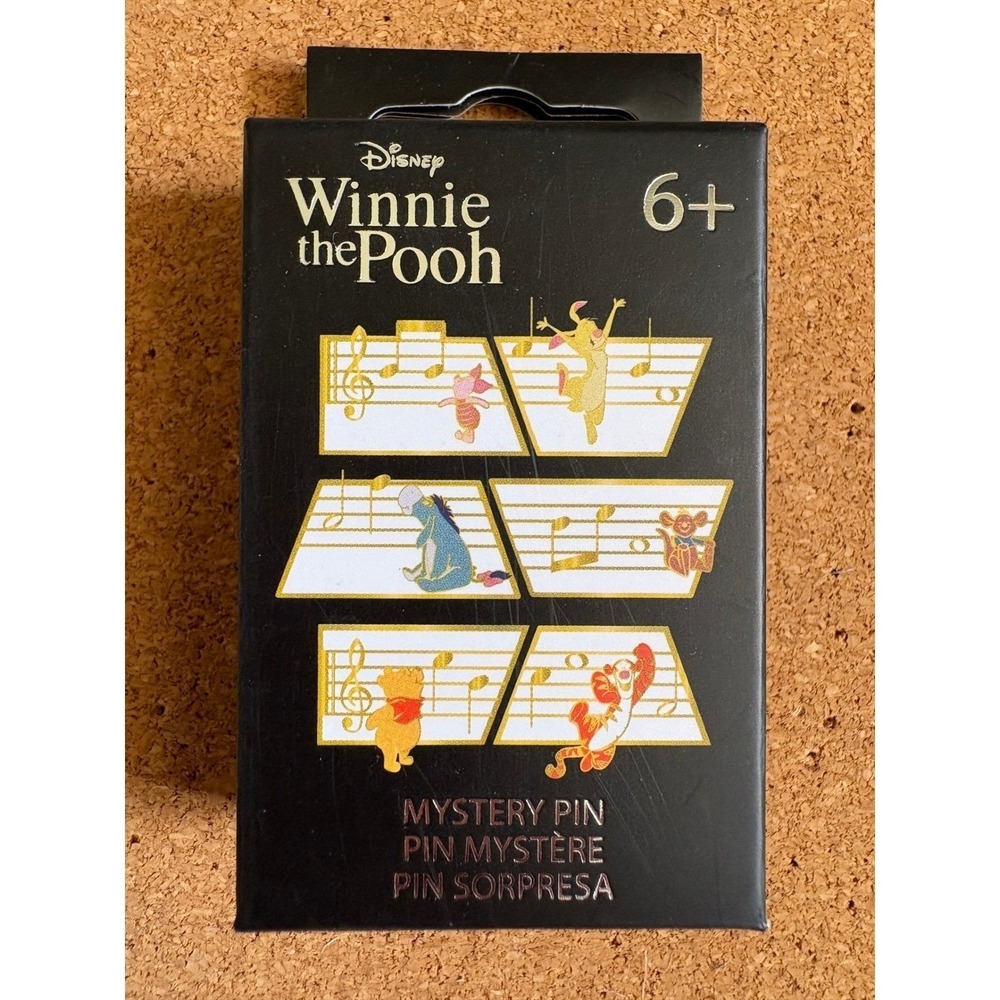 Loungefly Disney Winnie the Pooh Music Notes Pin - Tigger - Picture 2 of 2